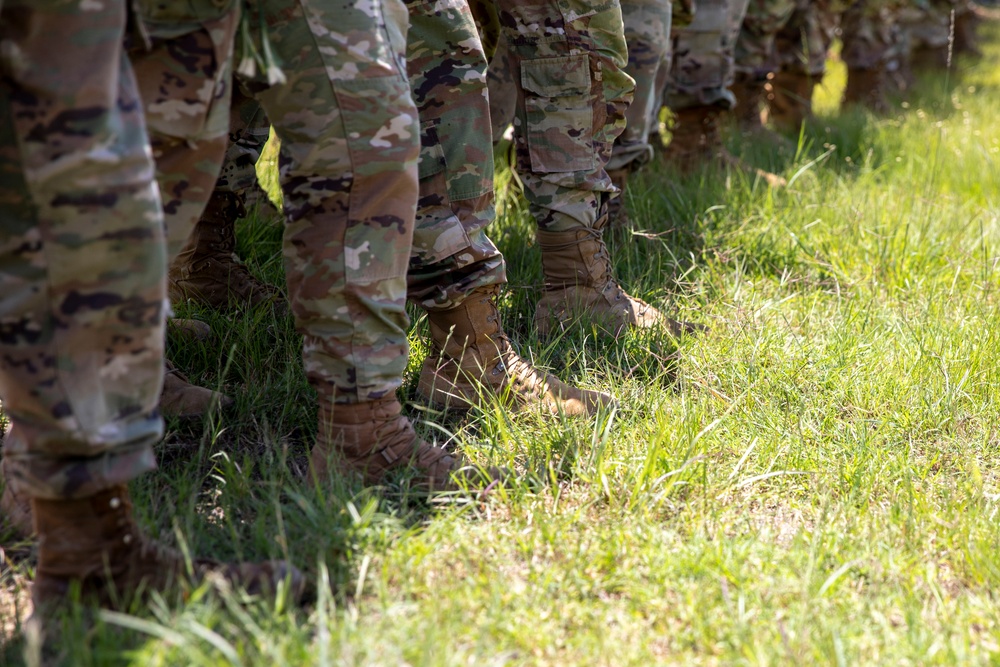 Military Police Riot Training