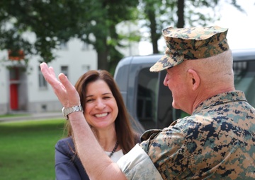 EUCOM Senior Leaders Meet at MARFOREUR/AF