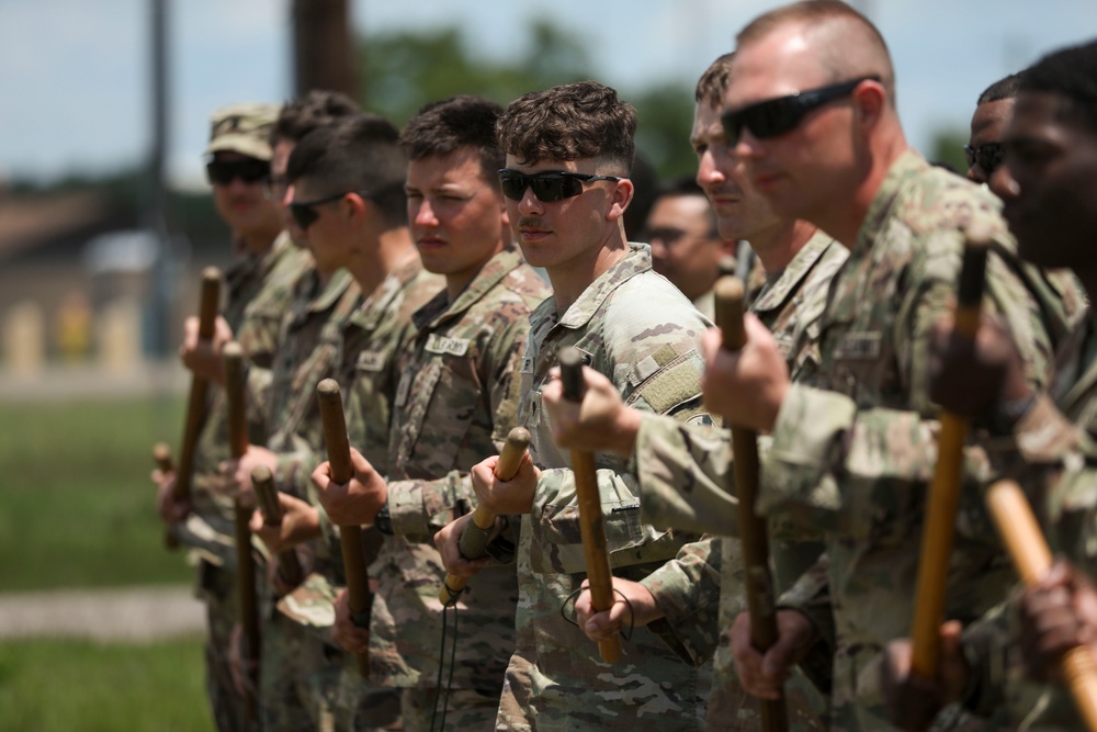 New Jersey and Louisiana Army National Guard Units Conduct Riot Control Training Ahead of Kosovo Deployment