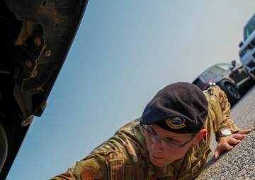 78th Security Force Squadron Vehicle Inspections