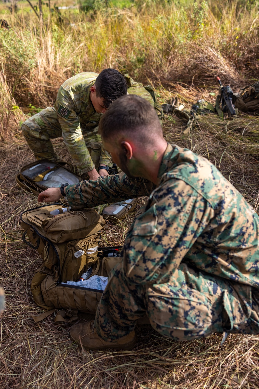 Southern Jackaroo 25: MRF-D 25.3 and ADF conduct medical subject matter expert exchange