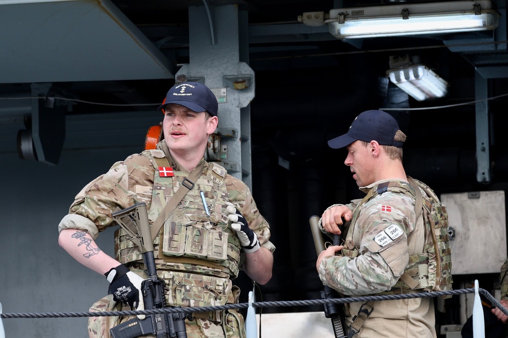 HDMS Absalon participates in BALTOPS25