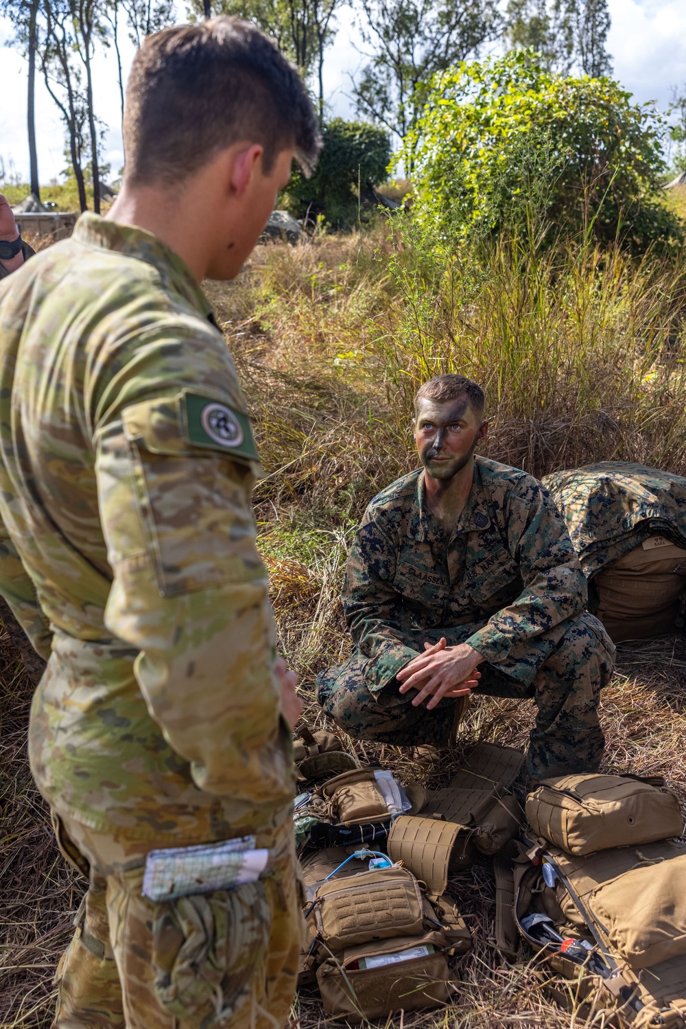 Southern Jackaroo 25: MRF-D 25.3 and ADF conduct medical subject matter expert exchange