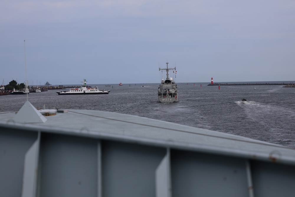 HDMS Absalon participates in BALTOPS25