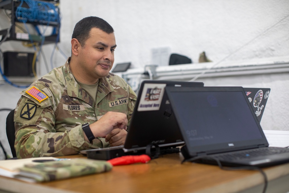 California Army National Guard Soldiers Conducts Finance Operations Training at Fort Cavazos