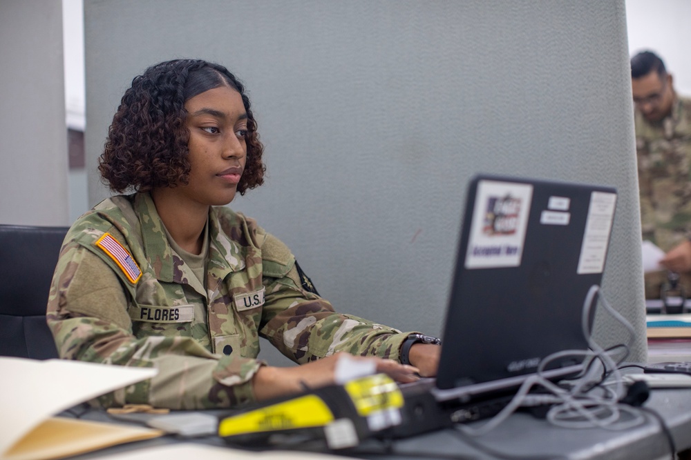 California Army National Guard Soldiers Conducts Finance Operations Training at Fort Cavazos
