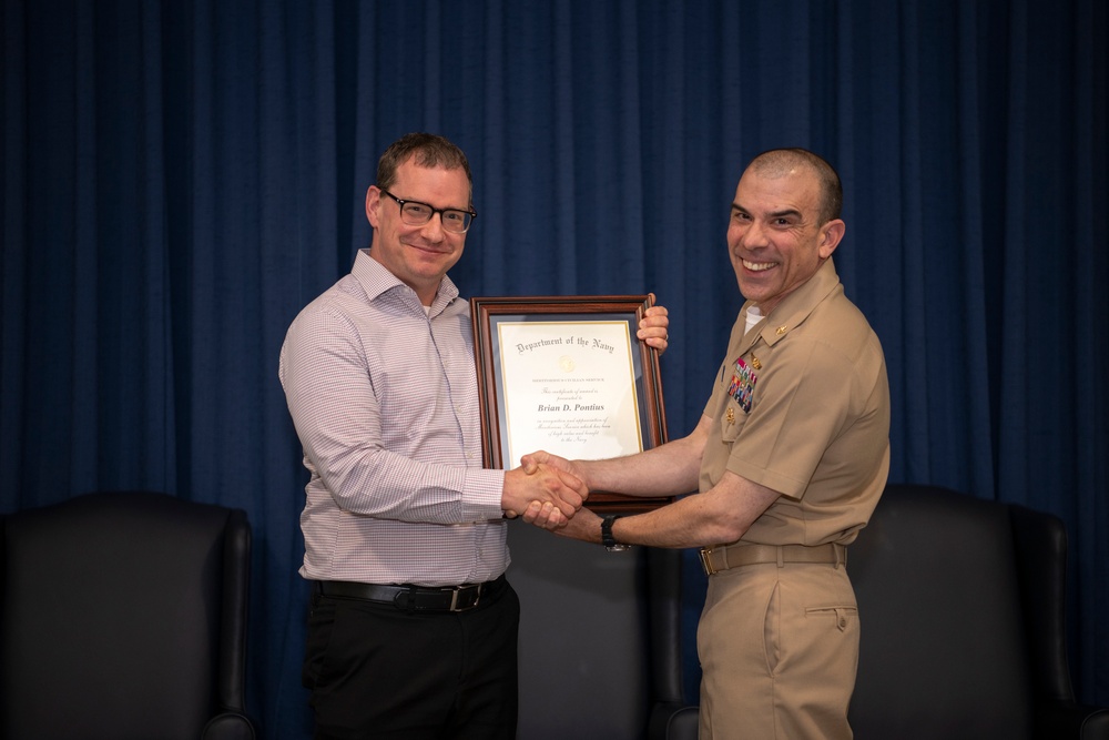 NAVSUP BSC | Navy Meritorious Civilian Service Award