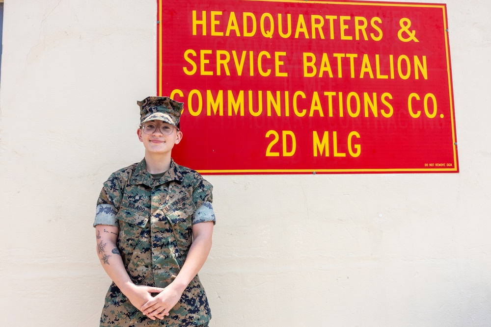 Lance Cpl. Emma Bolado; 2nd MLG Warrior of the Week