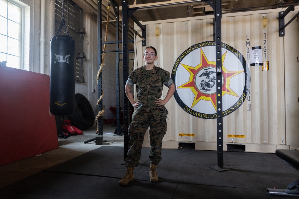 Lance Cpl. Emma Bolado; 2nd MLG Warrior of the Week