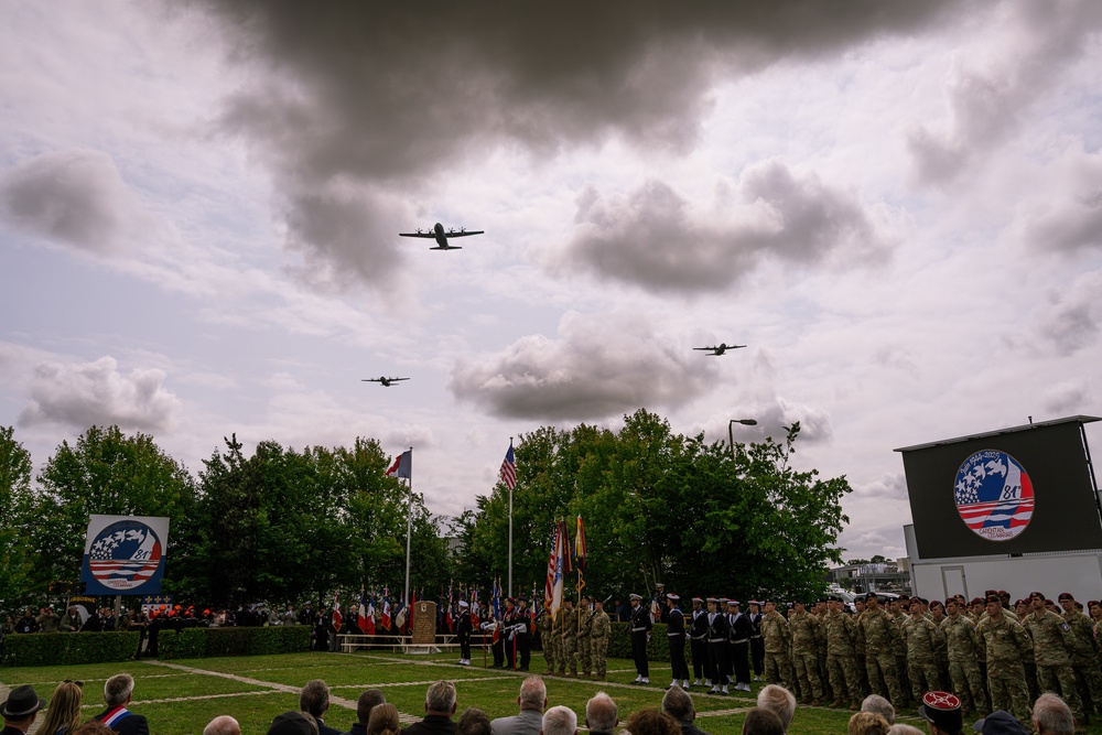 U.S. Army Paratroopers Honor WWII Legacy During Cabbage Patch Ceremony in Carentan