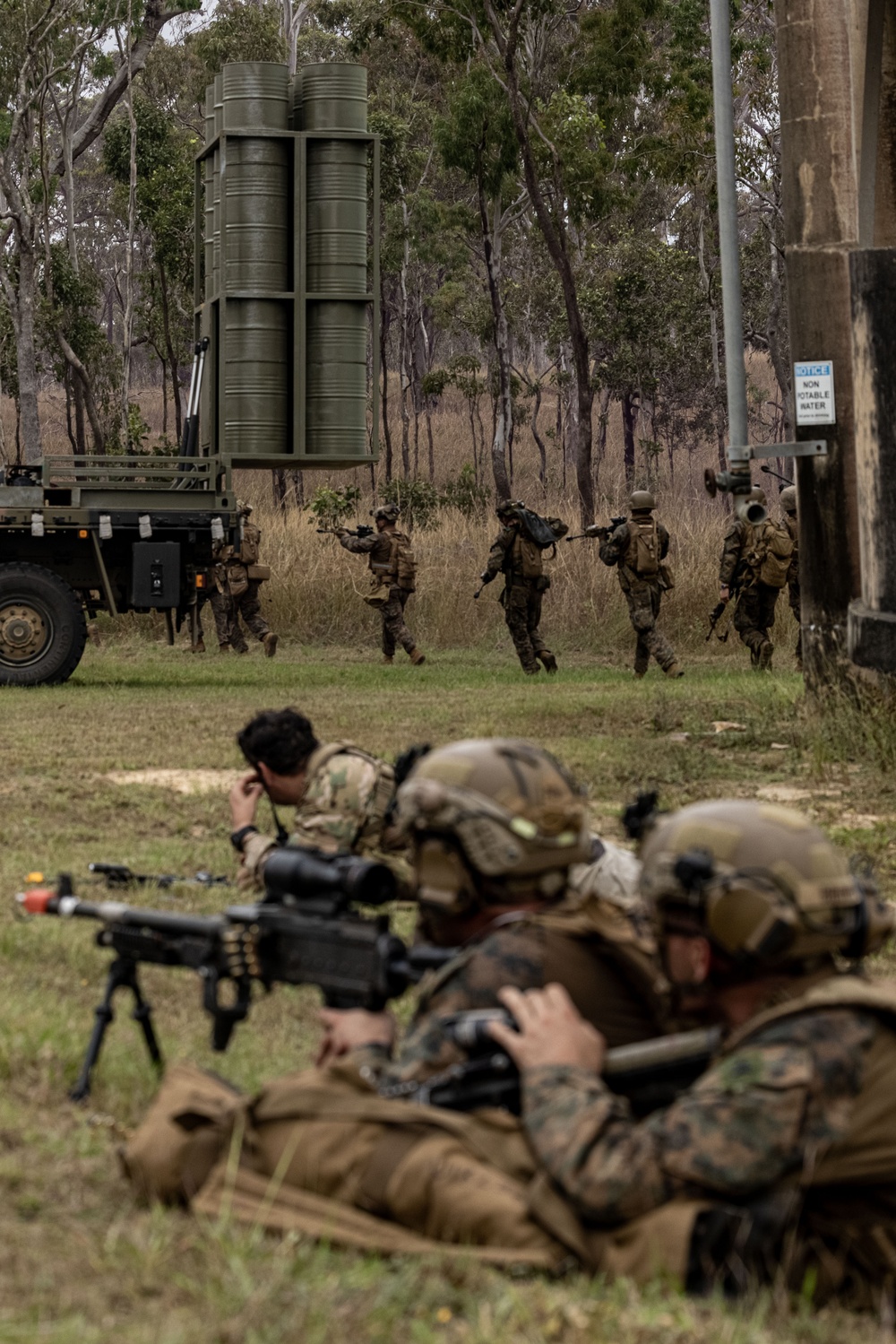Southern Jackaroo 25: MRF-D 25.3 conducts simulated raid in support of combined operations