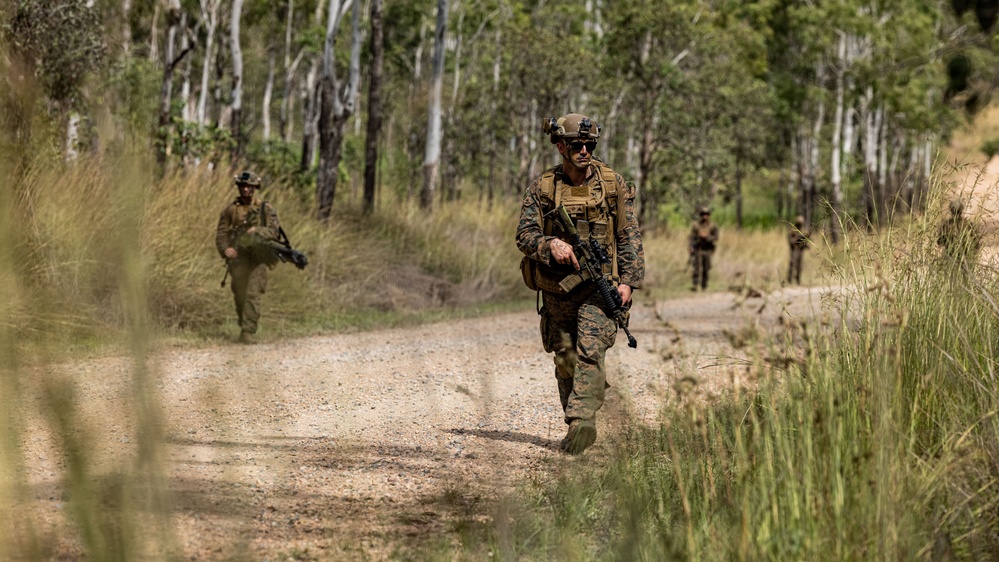 Southern Jackaroo 25: MRF-D 25.3 conducts simulated raid in support of combined operations