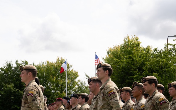 U.S. Army Paratroopers Honor WWII Legacy During Cabbage Patch Ceremony in Carentan