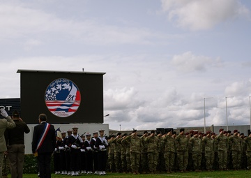 U.S. Army Paratroopers Honor WWII Legacy During Cabbage Patch Ceremony in Carentan