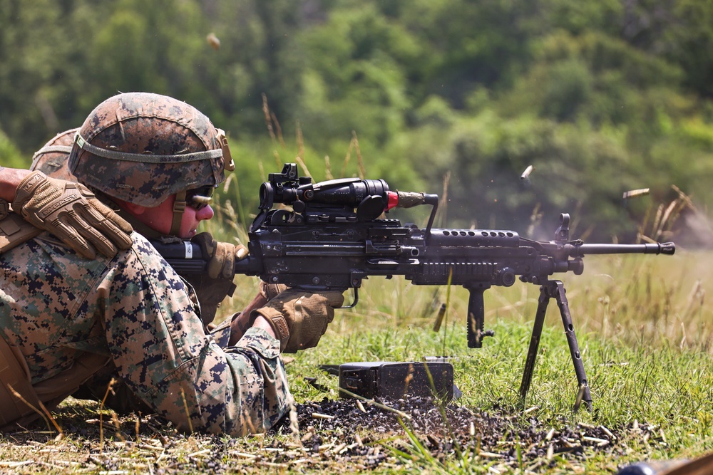 Bravo Co. Machine Gun Shoot