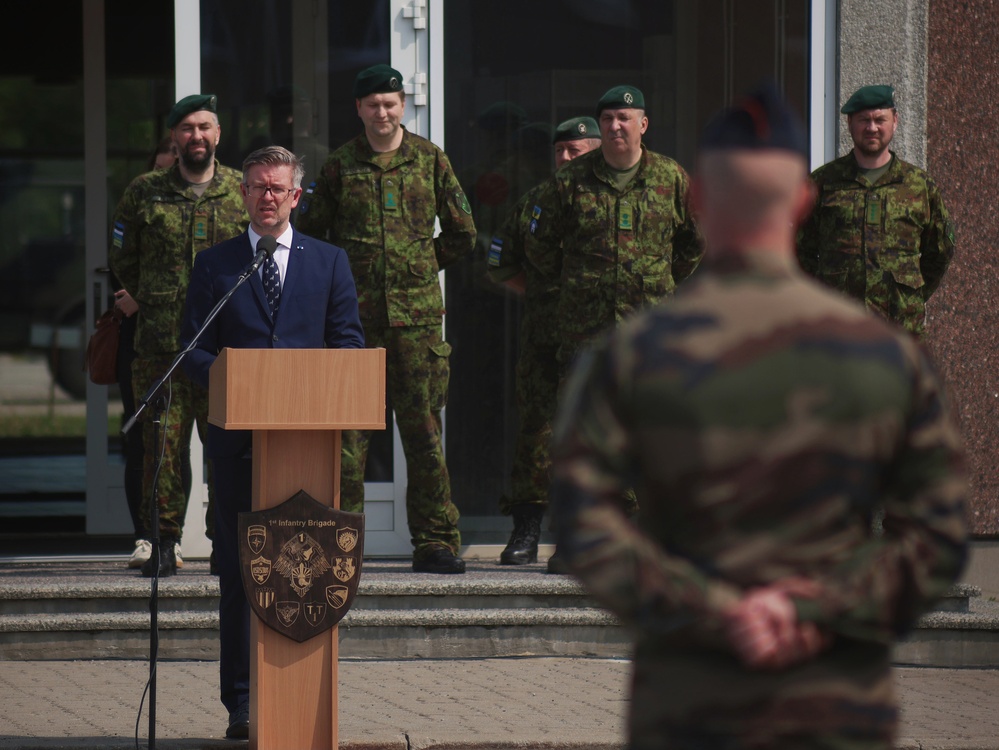 US Task Force Voit and Allies Receives NATO Kaitsel Medal for Service in Estonia