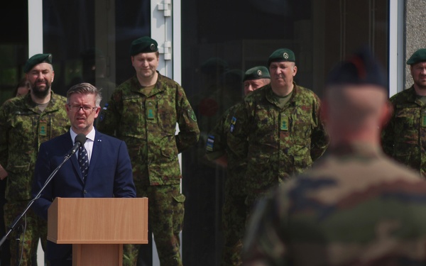 US Task Force Voit and Allies Receives NATO Kaitsel Medal for Service in Estonia