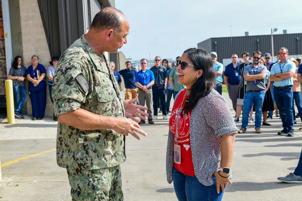 FRCSE Holds All-Hands Captain's Call