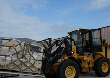 461st Air Combat Wing Combat Readiness Exercise material movement