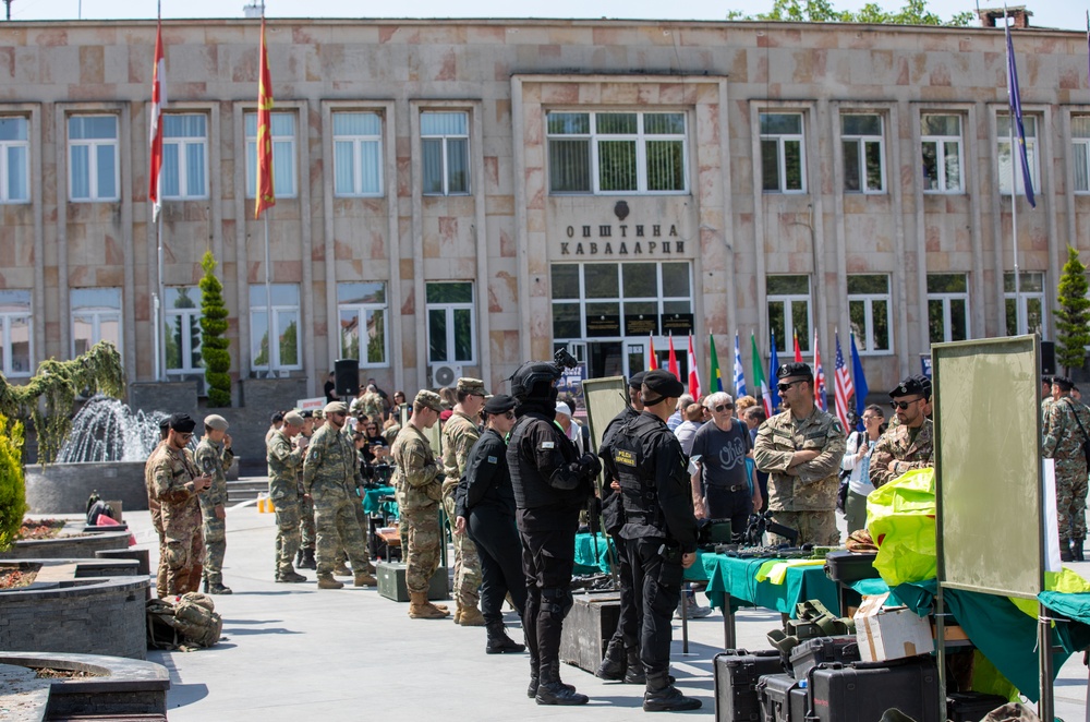 Static Display in Kavadarci, North Macedonia, June 1, 2025 Immediate Response 2025