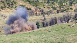 Vermont National Guard breaches an obstacle at Immediate Response 25 in Greece [Image 1 of 10]