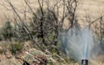 Connecticut National Guard launches mortars at Immediate Response 25 in Greece