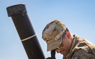 Connecticut National Guard launches mortars at Immediate Response 25 in Greece