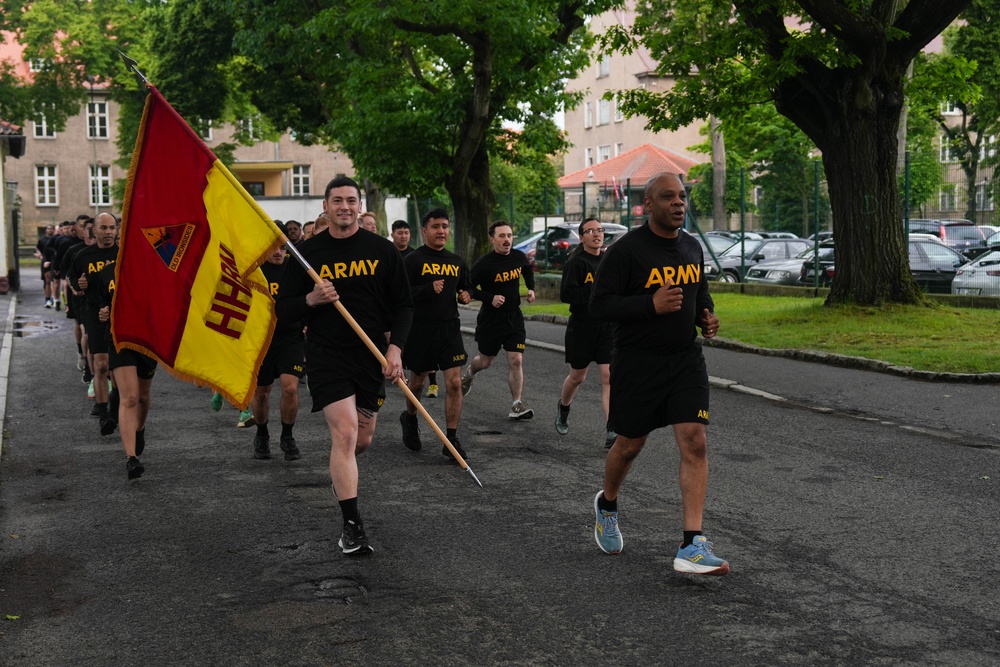 NCO Run at FOS Boles