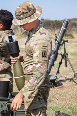 Connecticut National Guard launches mortars at Immediate Response 25 in Greece [Image 9 of 10]