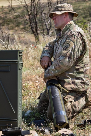 86th IBCT (MTN) Change of Command - U.S. Army (Maj.) Eric Stuepfert
