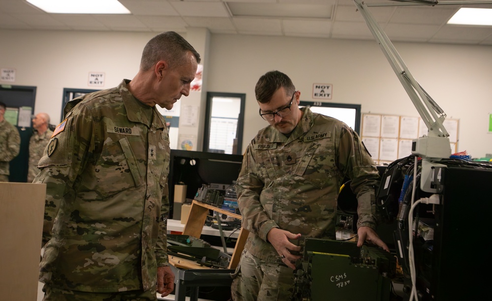 3664th Maintenance Co. welcomes Adjutant General