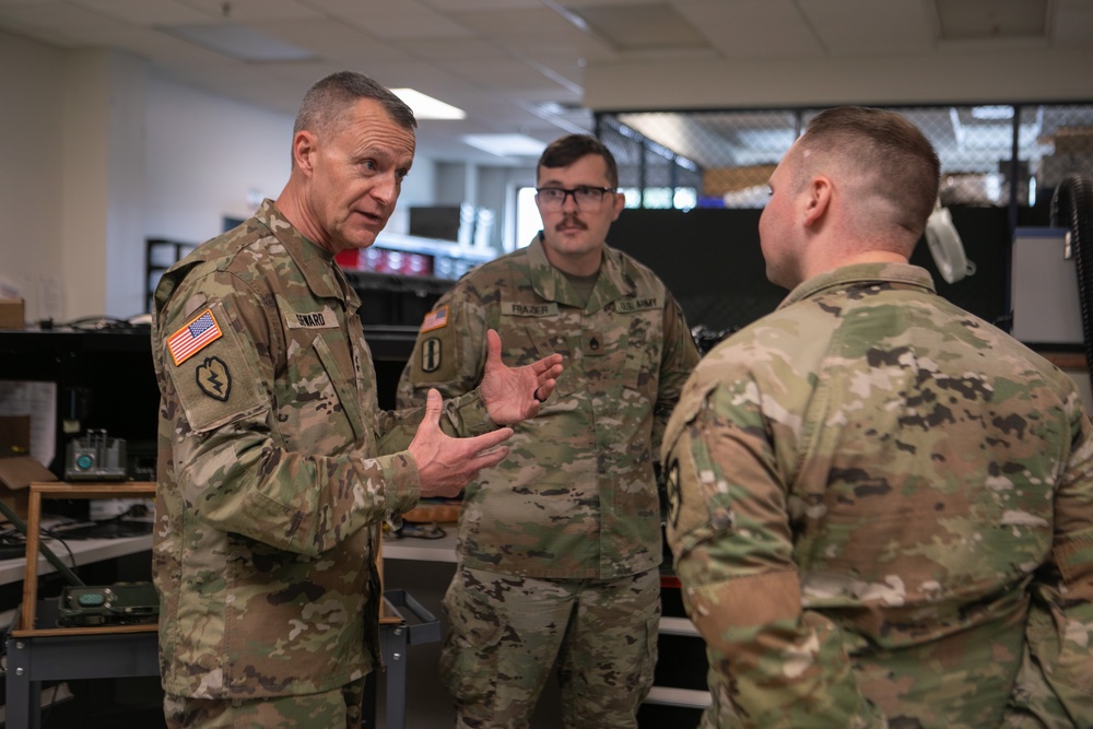 3664th Maintenance Co. welcomes Adjutant General