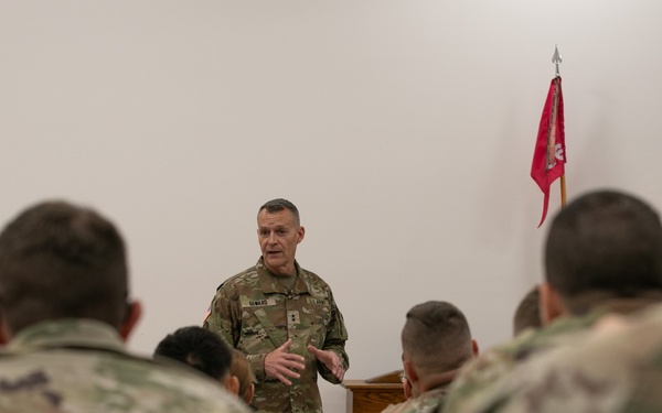 3664th Maintenance Co. welcomes Adjutant General