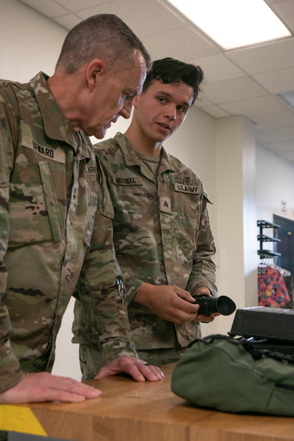3664th Maintenance Co. welcomes Adjutant General