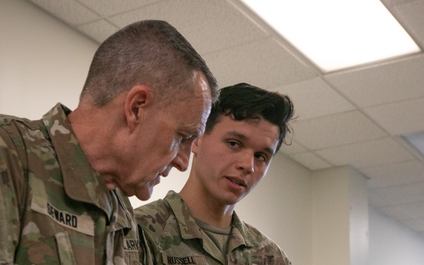 3664th Maintenance Co. welcomes Adjutant General