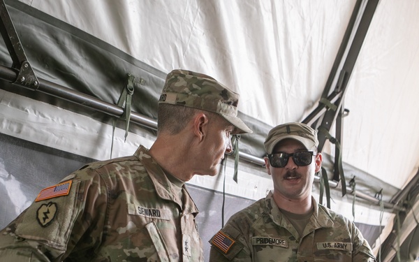 3664th Maintenance Co. welcomes Adjutant General