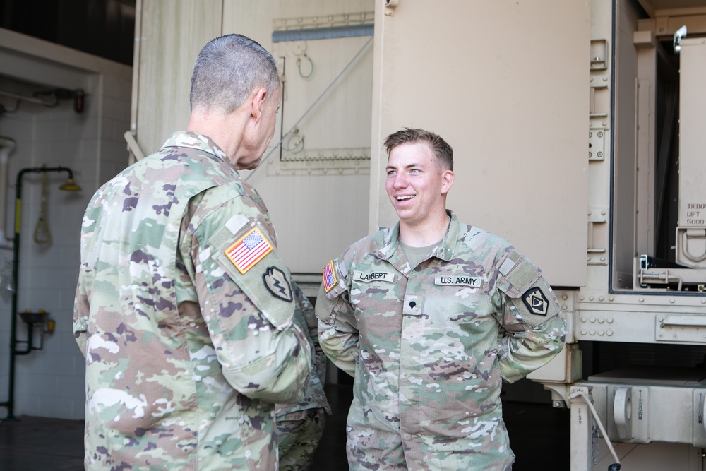 3664th Maintenance Co. welcomes Adjutant General