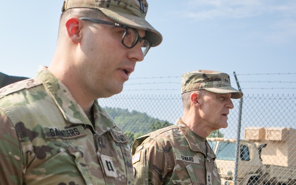 3664th Maintenance Co. welcomes Adjutant General