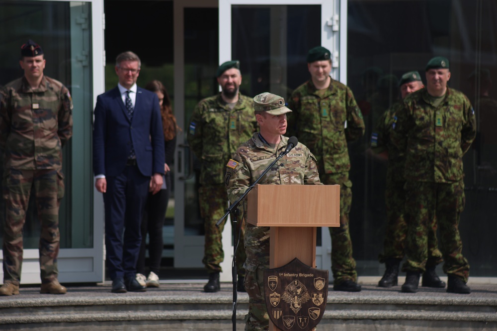 US Task Force Voit and Allies Receives NATO Kaitsel Medal for Service in Estonia