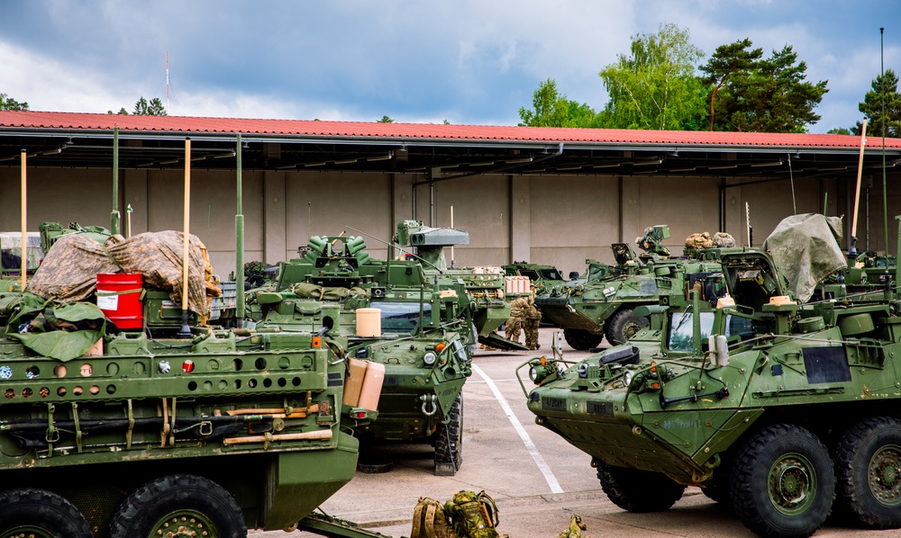 2CR Begins Tactical Movement for Saber Guardian 25