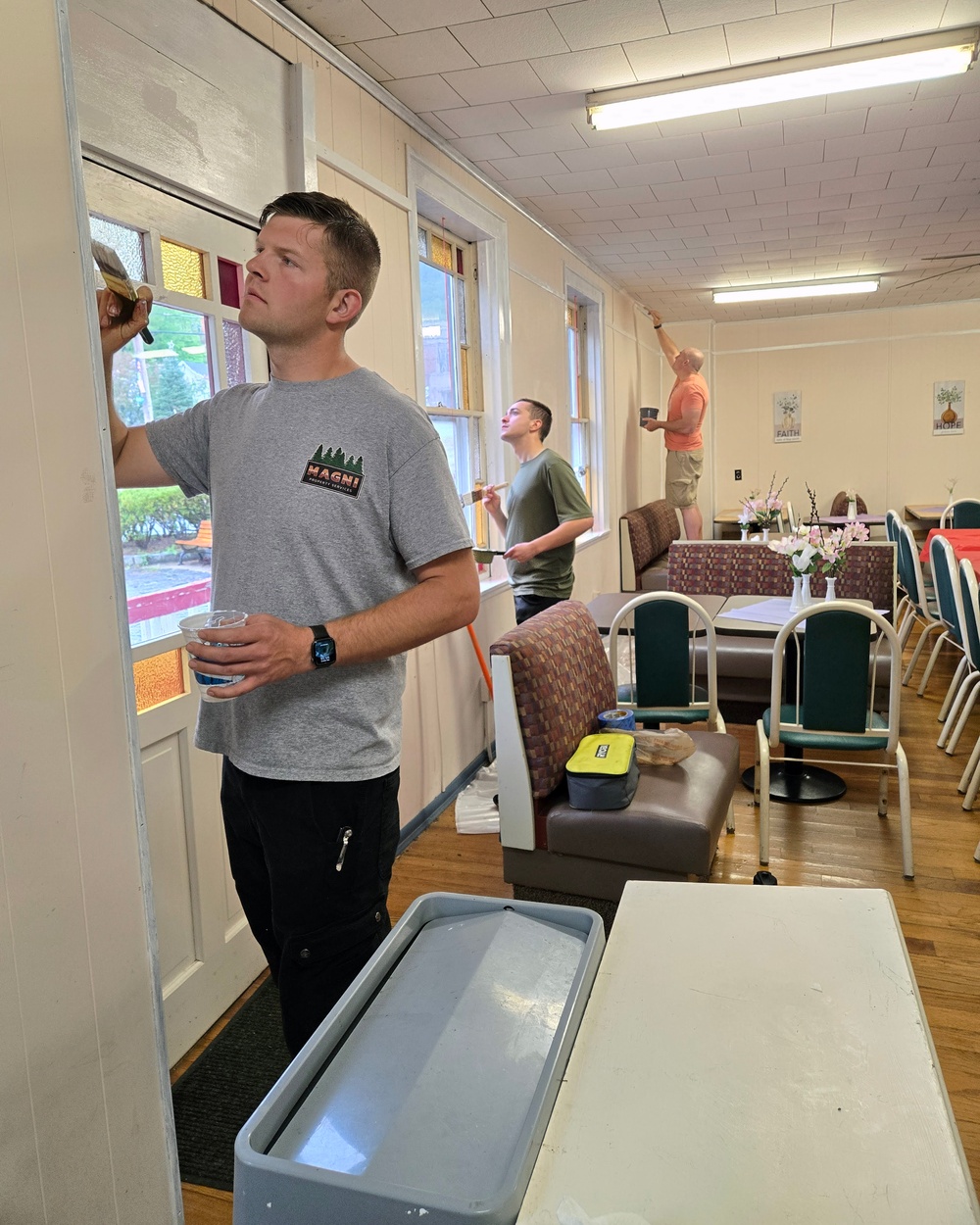 104th Fighter Wing Rising 6 Council Members Help Restore Chester Church