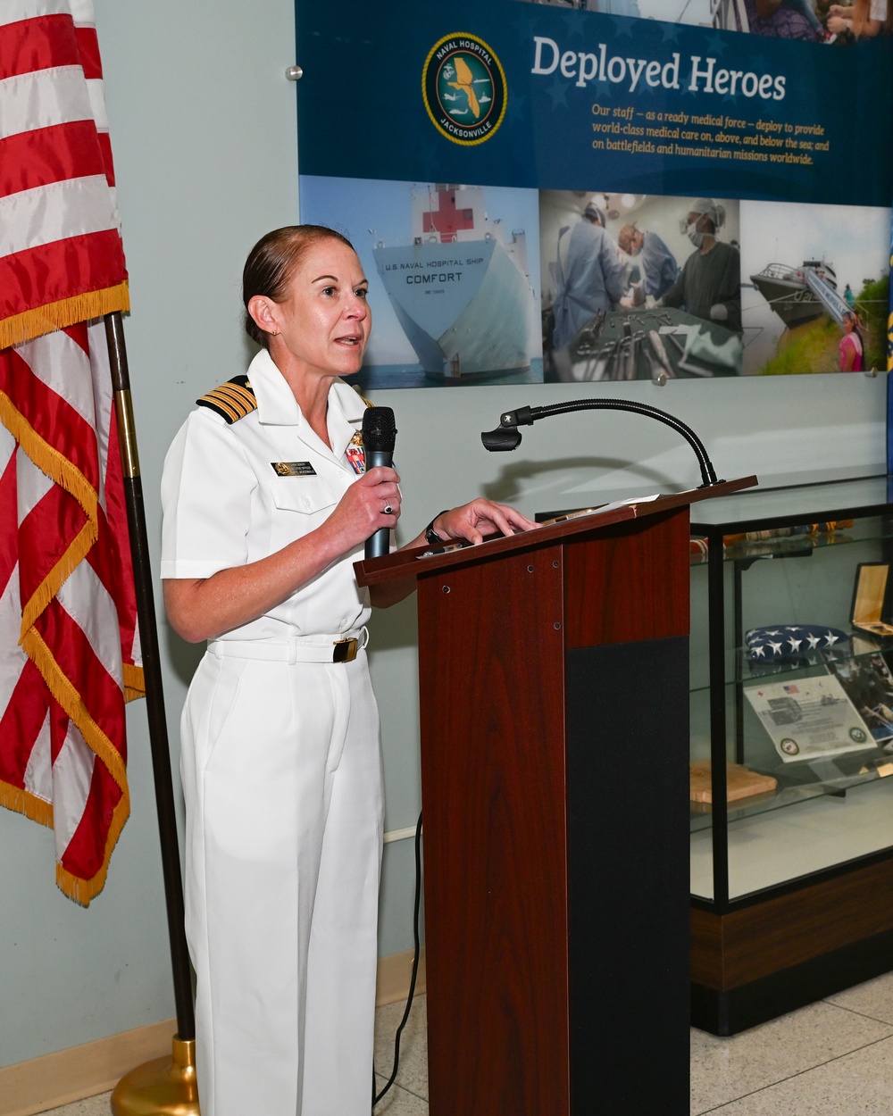 Battle of Midway Remembrance Wreath Ceremony at Naval Hospital Jacksonville
