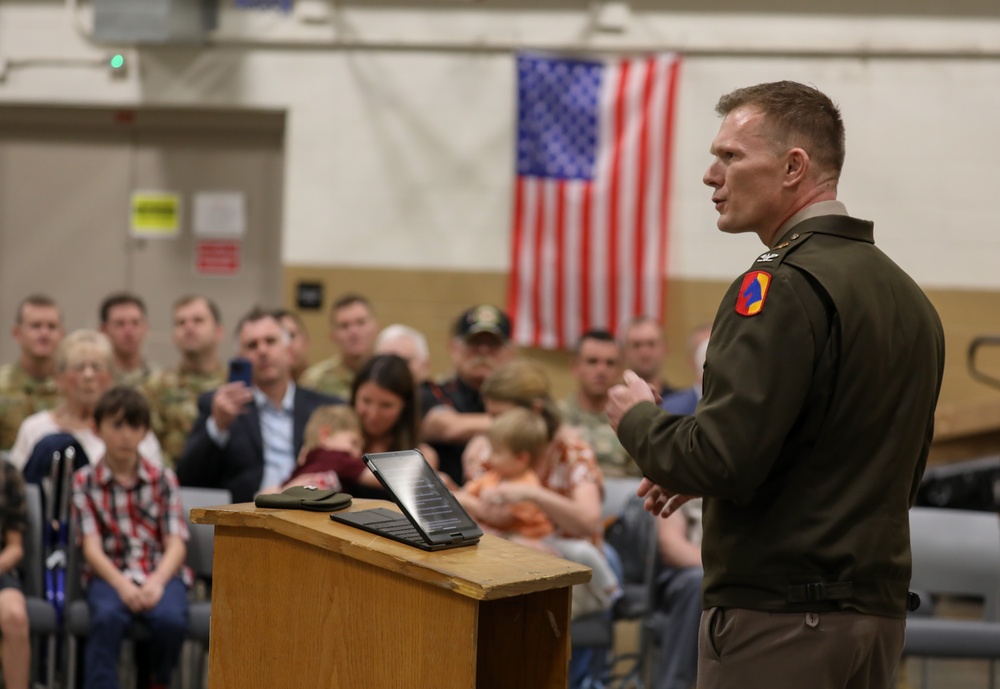 Andersen promoted to colonel in Lexington ceremony