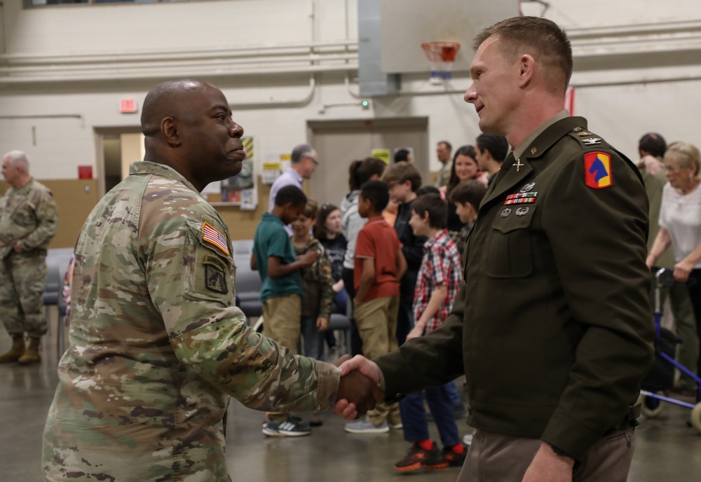 Andersen promoted to colonel in Lexington ceremony