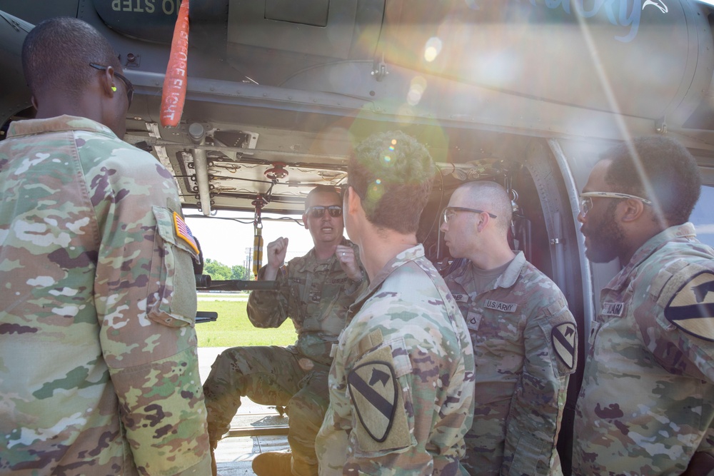 Hot and Cold load training - Detachment 1, Charlie Company, 2nd Battalion, 238th Aviation Regiment Medical Evacuation