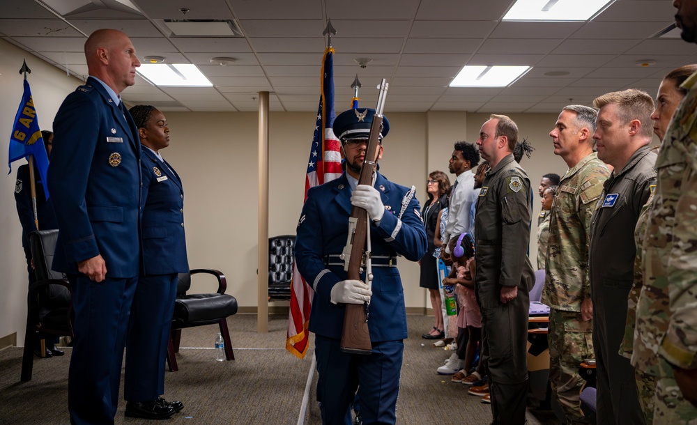 6th Comptroller Squadron Assumption of Command 2025