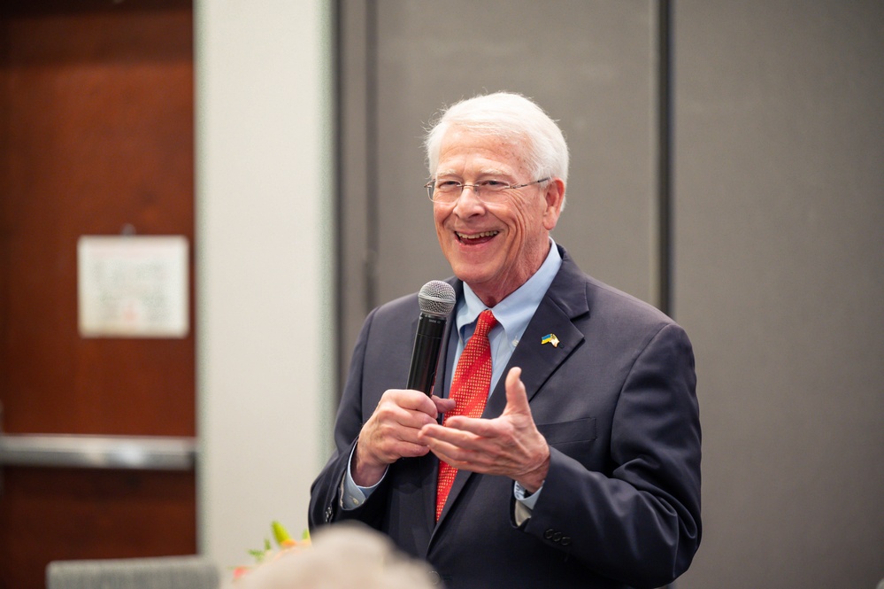 U.S. Senator Roger Wicker speaks at the Annual Air and Space Force Association, G.V. &quot;Sonny&quot; Montgomery Chapter Meeting