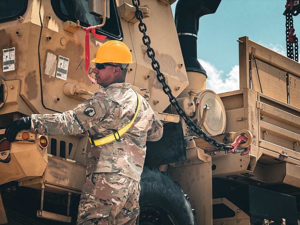 1st Air Cavalry Brigade conducts Rail Operations