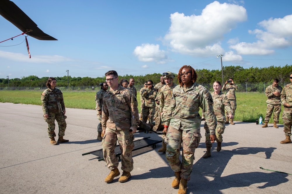 MEDEVAC Hot and Cold load training