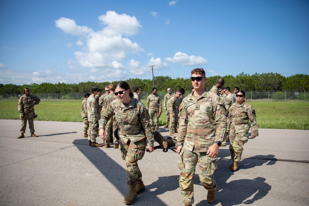 MEDEVAC Hot and Cold load training
